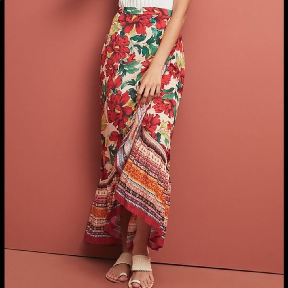 Anthropologie farm rio wrap dress NWT